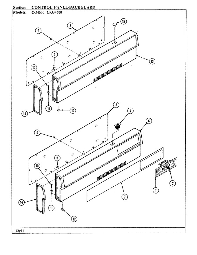 Diagram for CG4622MA539RG