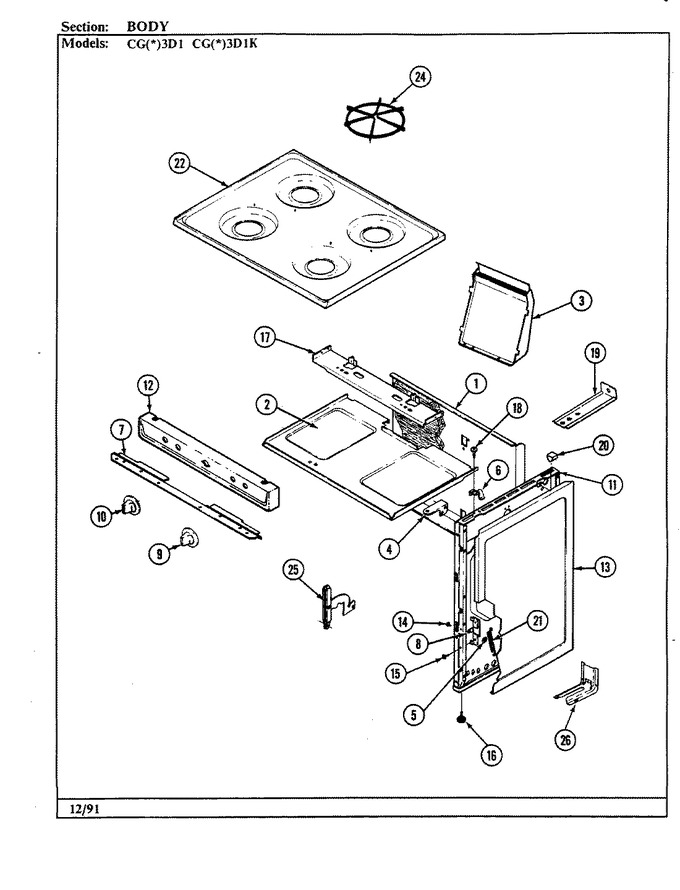 Diagram for CGW3D1