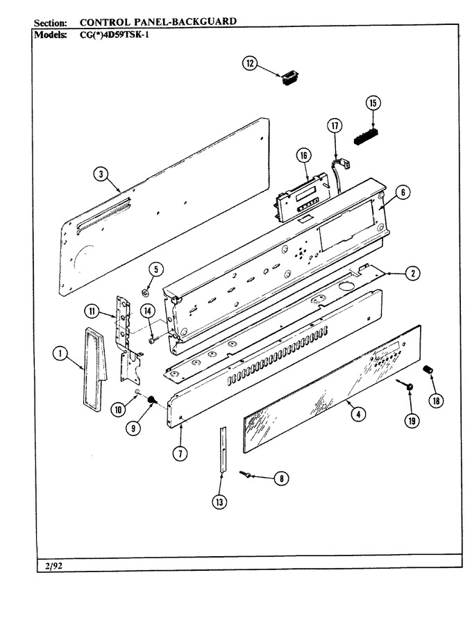 Diagram for CGW4D59TSK-1