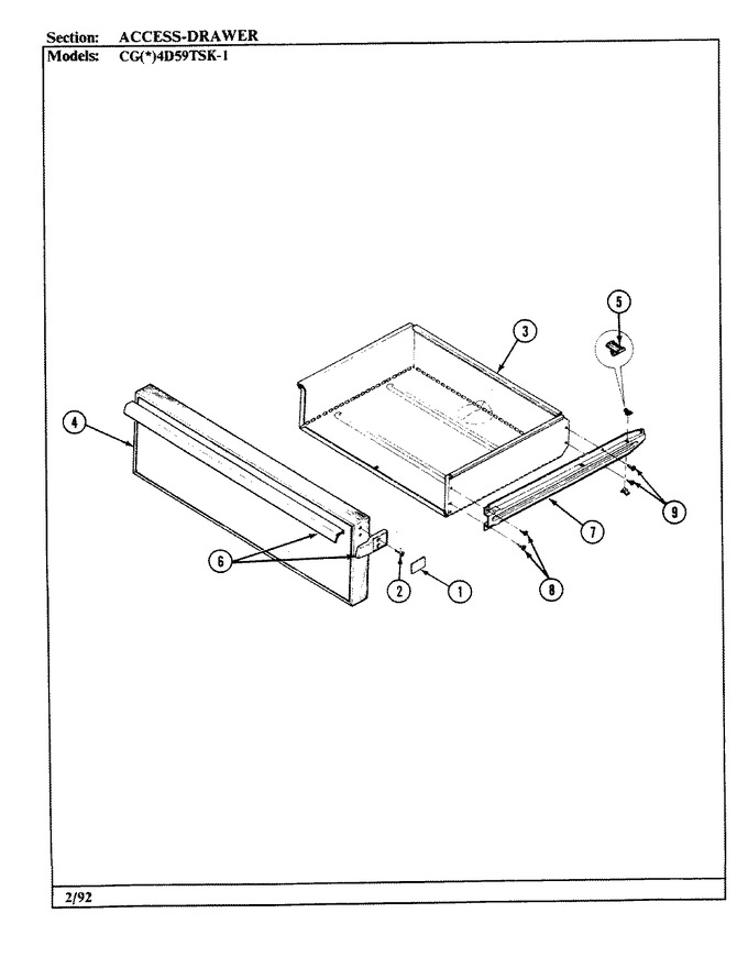 Diagram for CGW4D59TSK-1