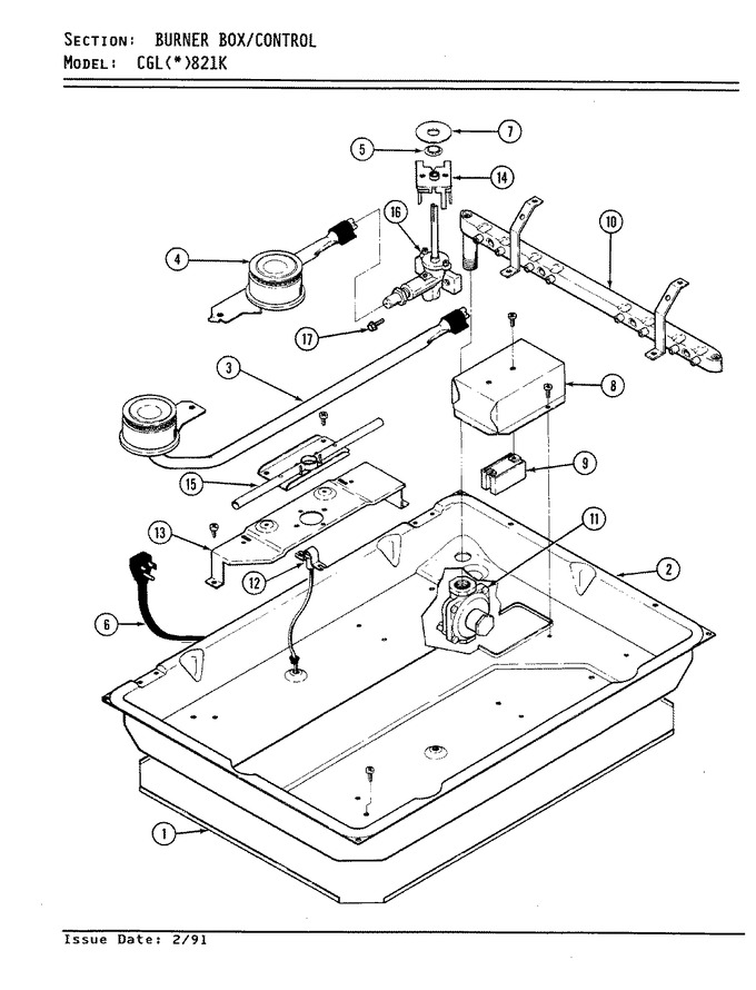 Diagram for CGLW821K