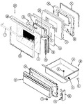 Diagram for 02 - Door/drawer