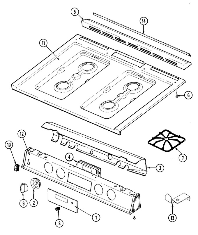 Diagram for CHG9800AAE