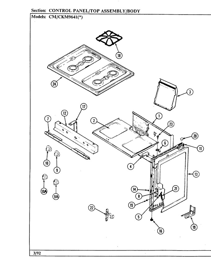 Diagram for CKM9641W589RGD