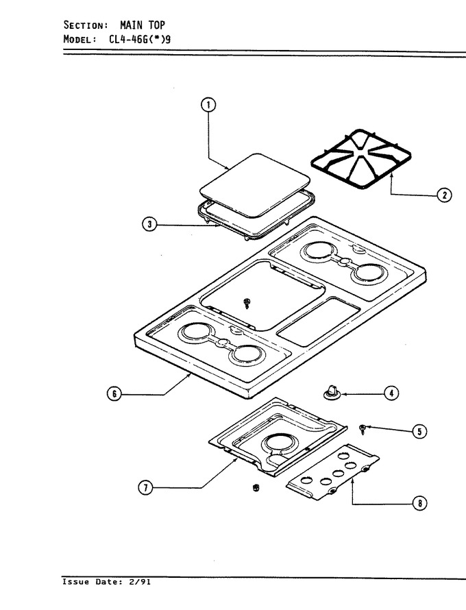 Diagram for CL4-46GW9