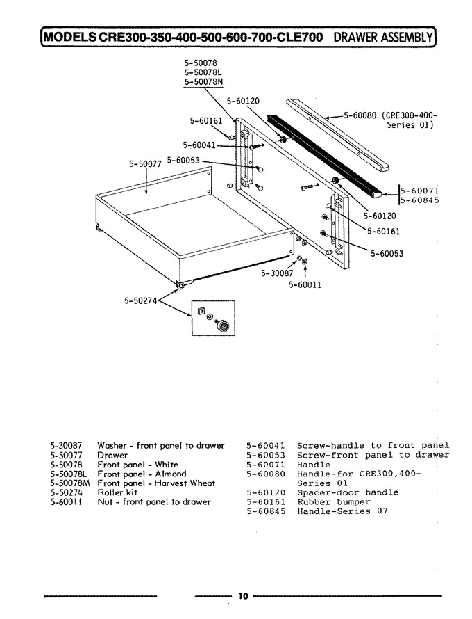 Diagram for LCRE750