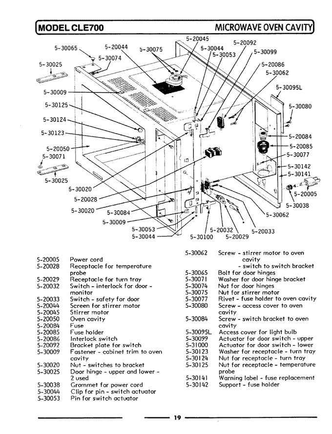 Diagram for GCLE700