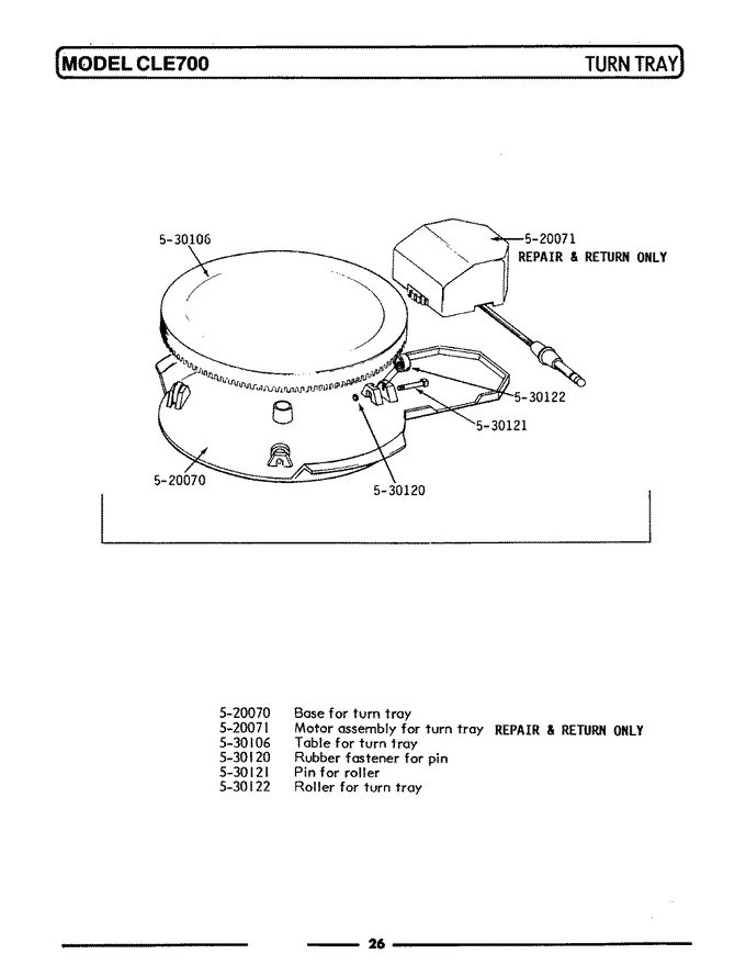 Diagram for LCLE700