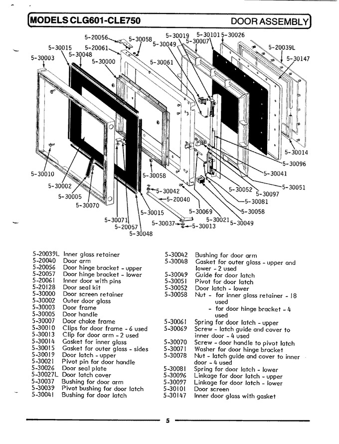 Diagram for GCLE750