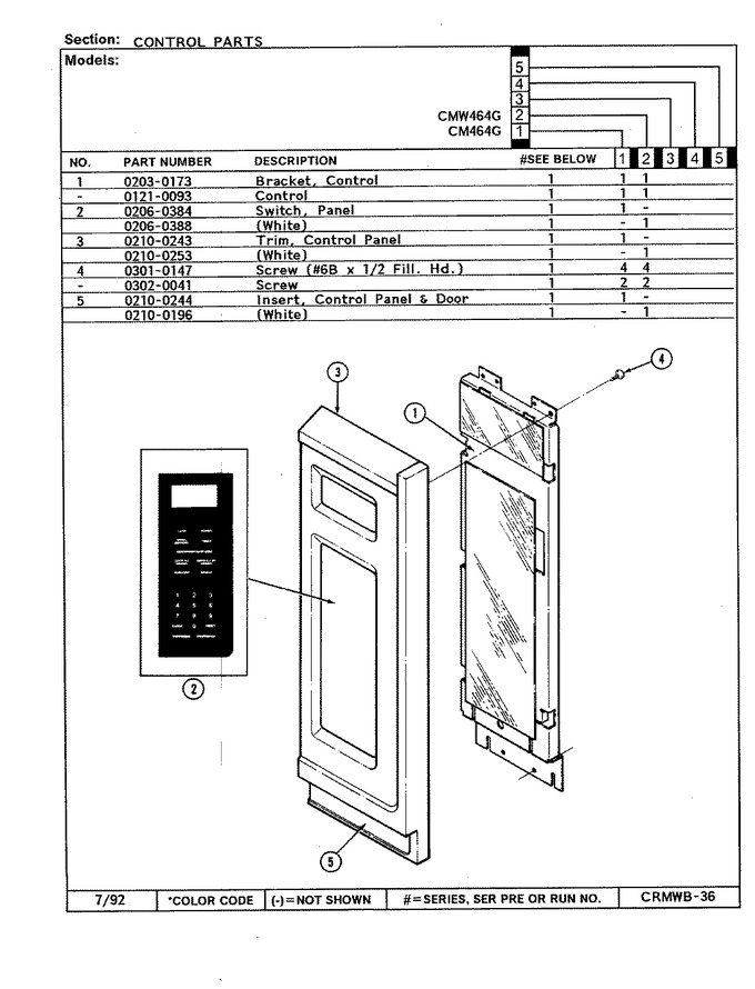 Diagram for CMW464G