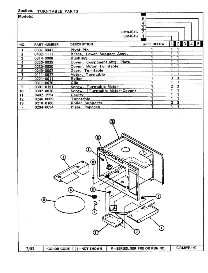 Diagram for CMW464G