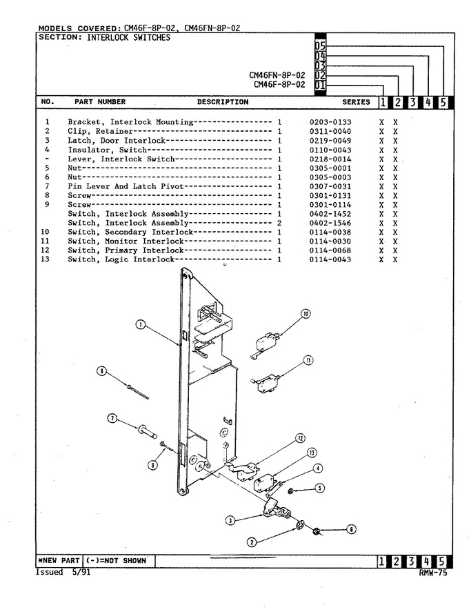 Diagram for CM46FN-8P-02