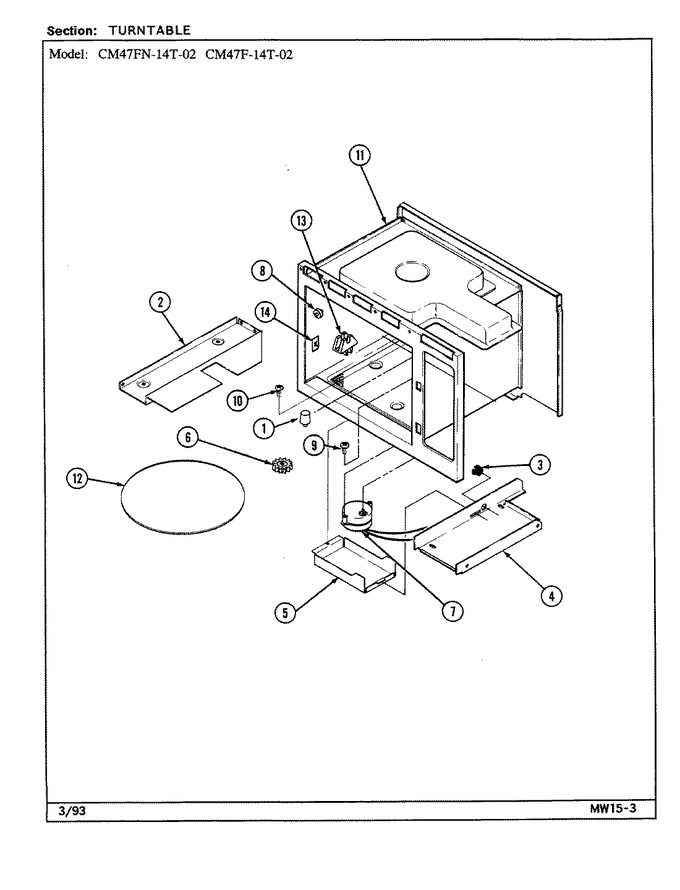 Diagram for CM47F-14T-02