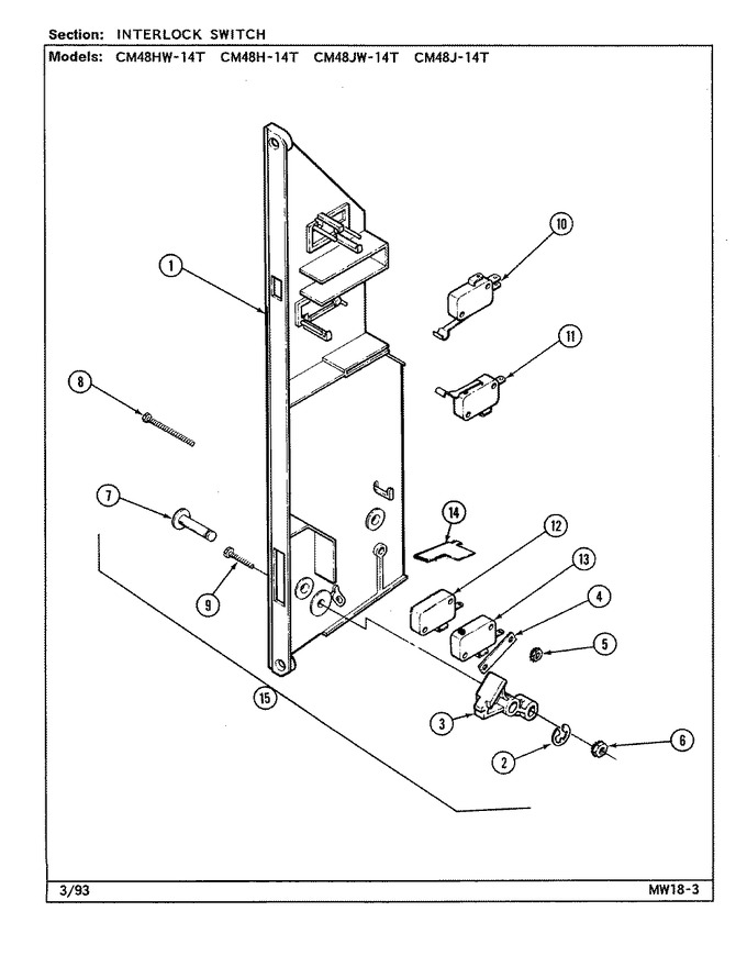 Diagram for CM48J-14T