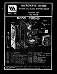 Diagram for 05 - Control Panel & Timer (cme400)