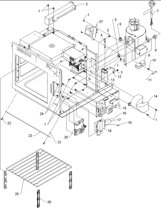 Diagram for CMM2000CS (BOM: P1194122M)