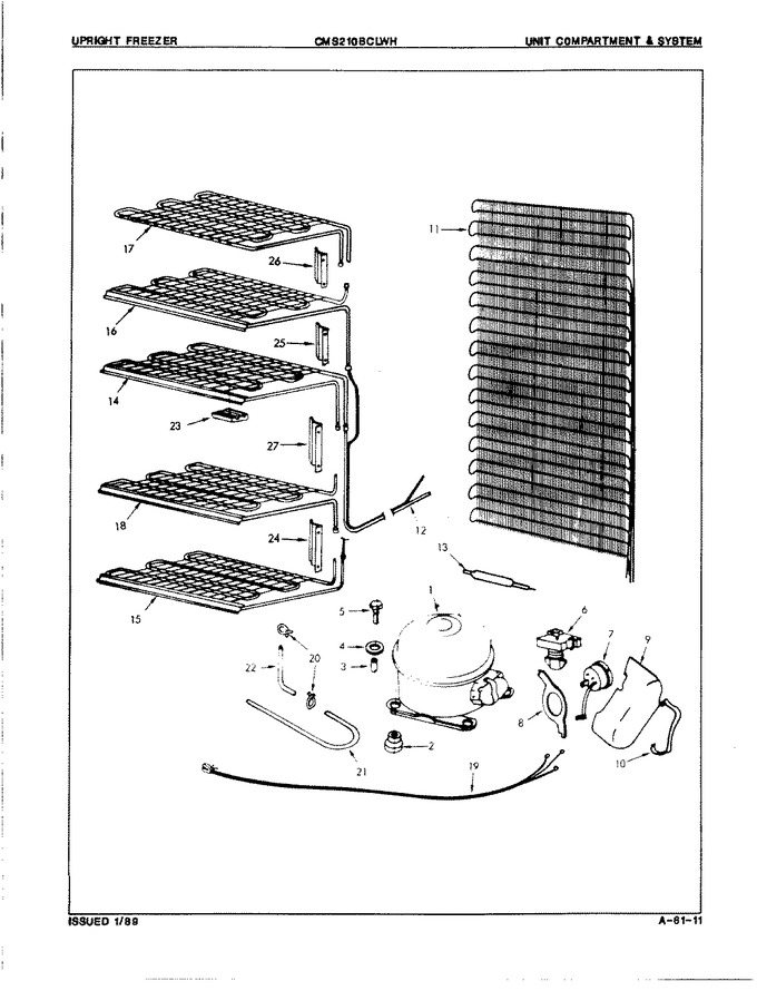 Diagram for CMS210BCLWH