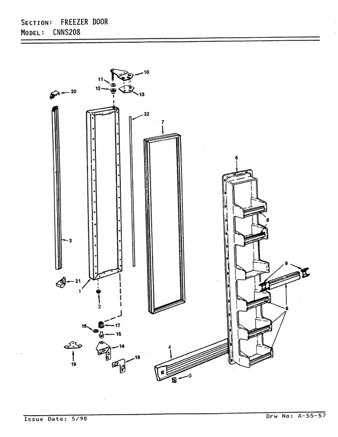 Diagram for CNNS208 (BOM: 9T01B)