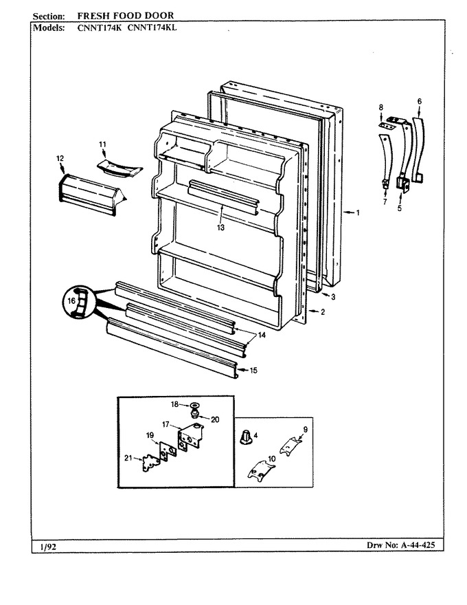 Diagram for CNNT174KLA (BOM: BF32C)