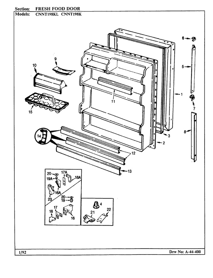 Diagram for CNNT198KA (BOM: BF51B)