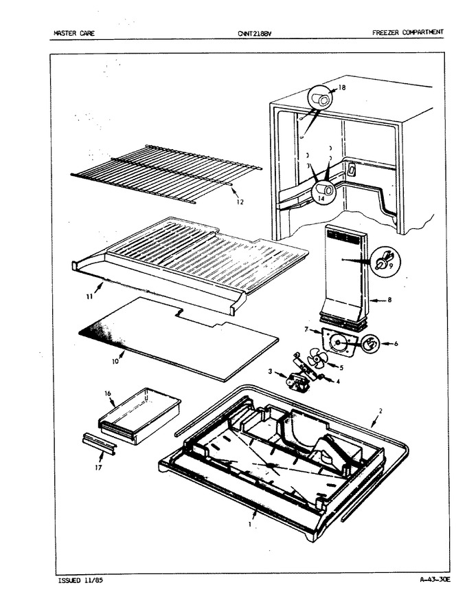 Diagram for CNNT218BVA (BOM: 5D64A)