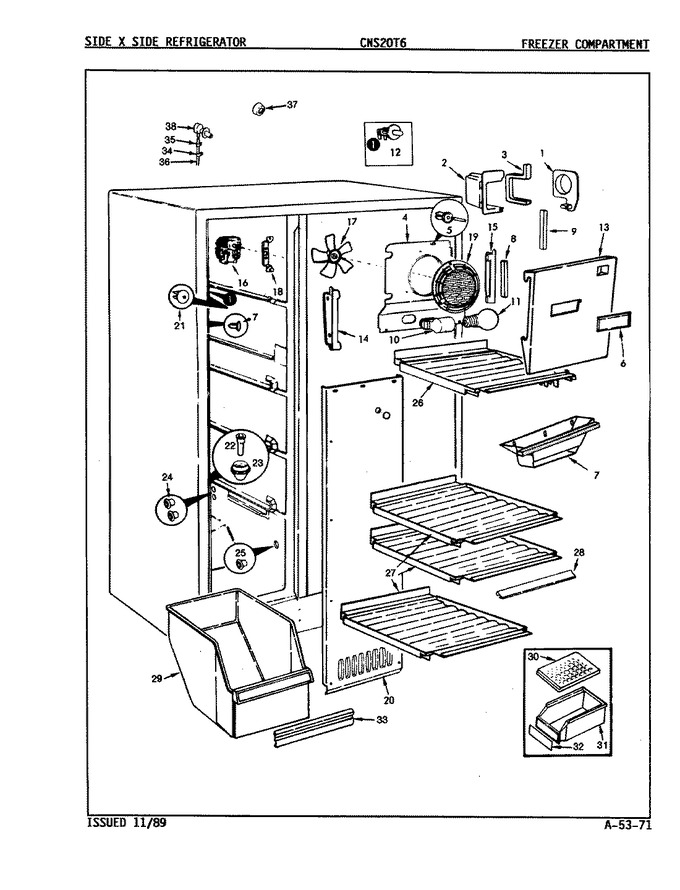 Diagram for CNS20T6A (BOM: 9R01A)