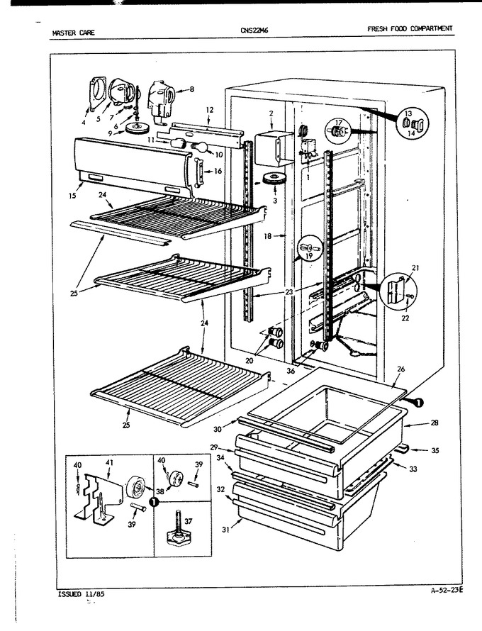 Diagram for CNS22M6A (BOM: 5M63B)