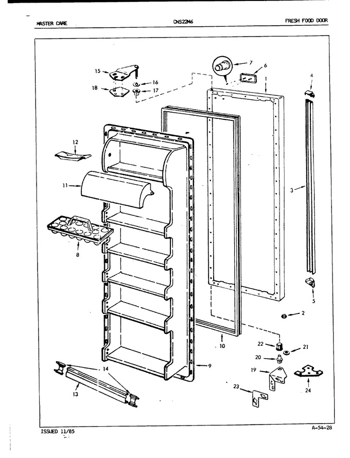 Diagram for CNS22M6A (BOM: 5M63B)