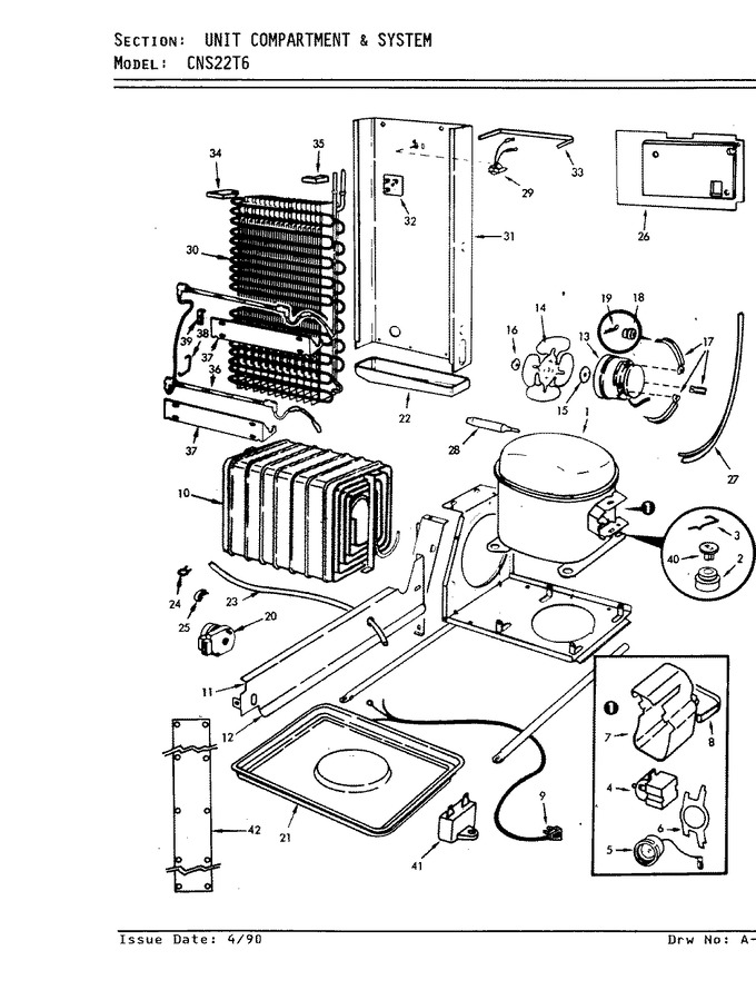 Diagram for CNS22T6 (BOM: 8L06A)