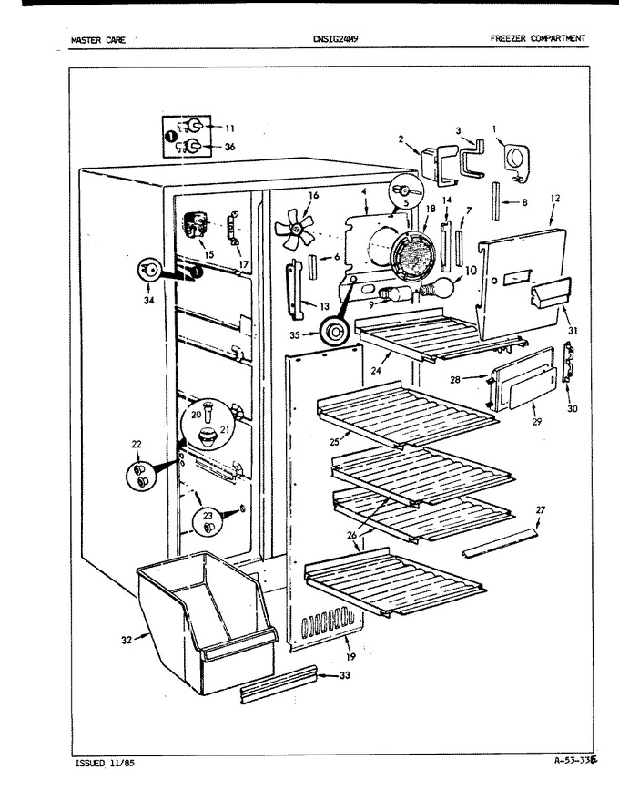 Diagram for CNSIG24M9A (BOM: 5M65A)