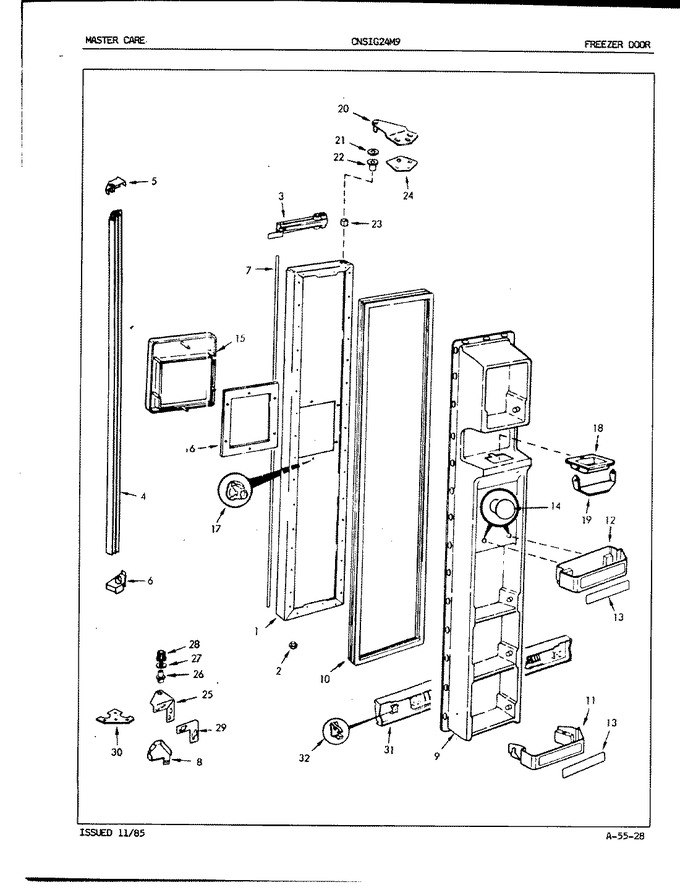 Diagram for CNSIG24M9A (BOM: 5M65B)