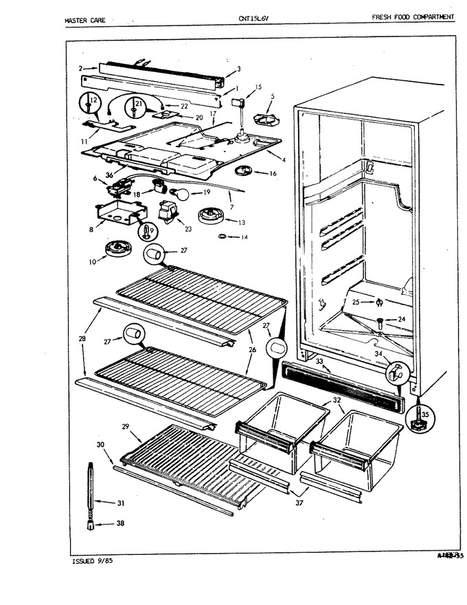 Diagram for CNT15L6 (BOM: 5A41A)