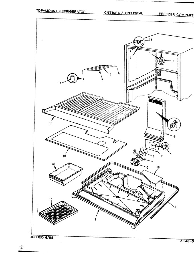 Diagram for CNT15R4 (BOM: 8A01A)