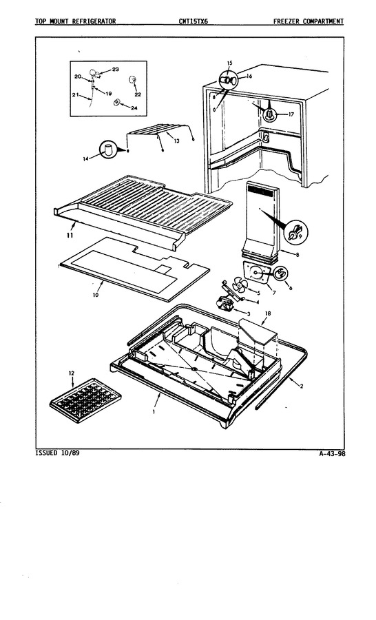 Diagram for CNT15TX6A (BOM: 9D14A)