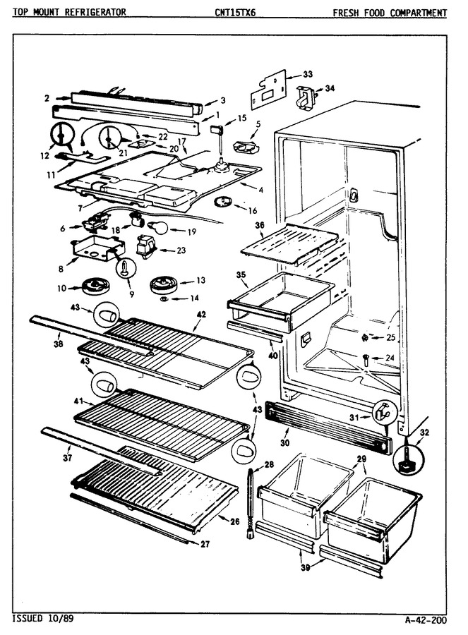 Diagram for CNT15TX6A (BOM: 9D14A)