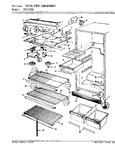 Diagram for 03 - Fresh Food Compartment