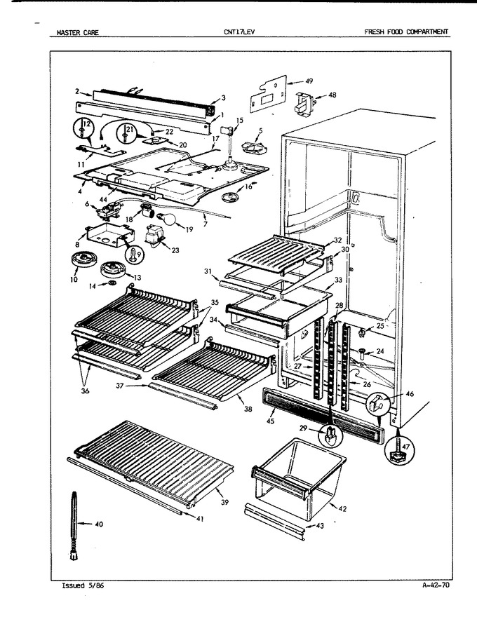 Diagram for CNT17LEVA (BOM: 5E51A)