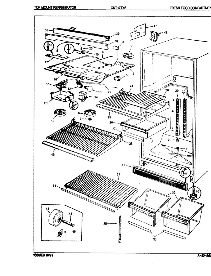 Diagram for CNT17TX6H (BOM: 8D13A)