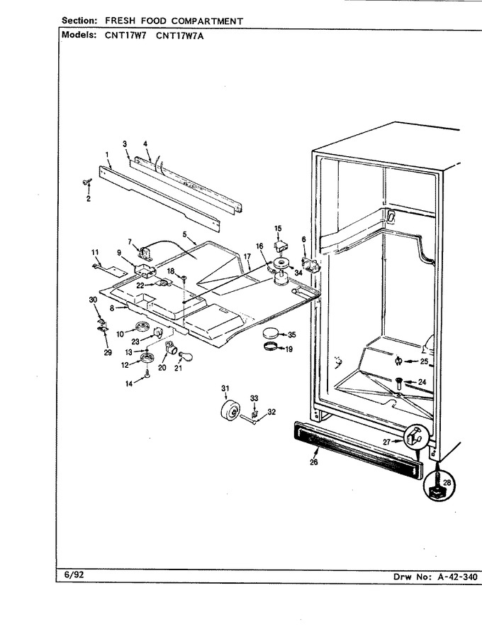 Diagram for CNT17W7A (BOM: CC37A)