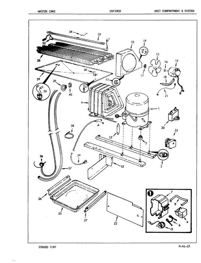 Diagram for CNT19C8A (BOM: 7A77A)