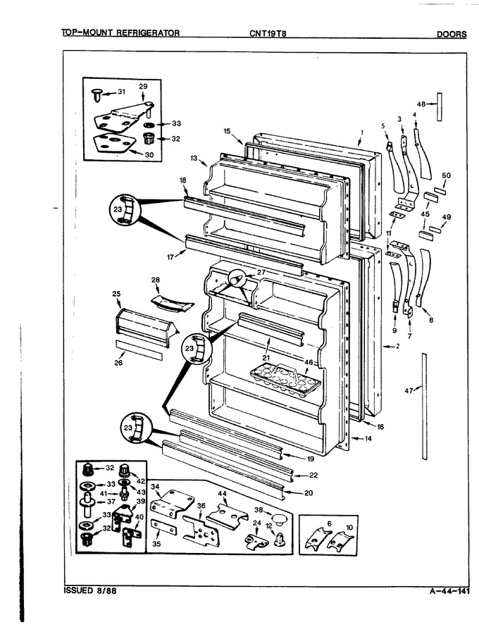 Diagram for CNT19T8A (BOM: 9C51B)