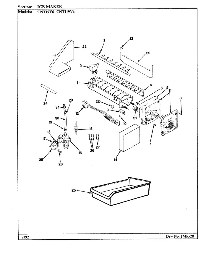 Diagram for CNT19V6 (BOM: AC51A)