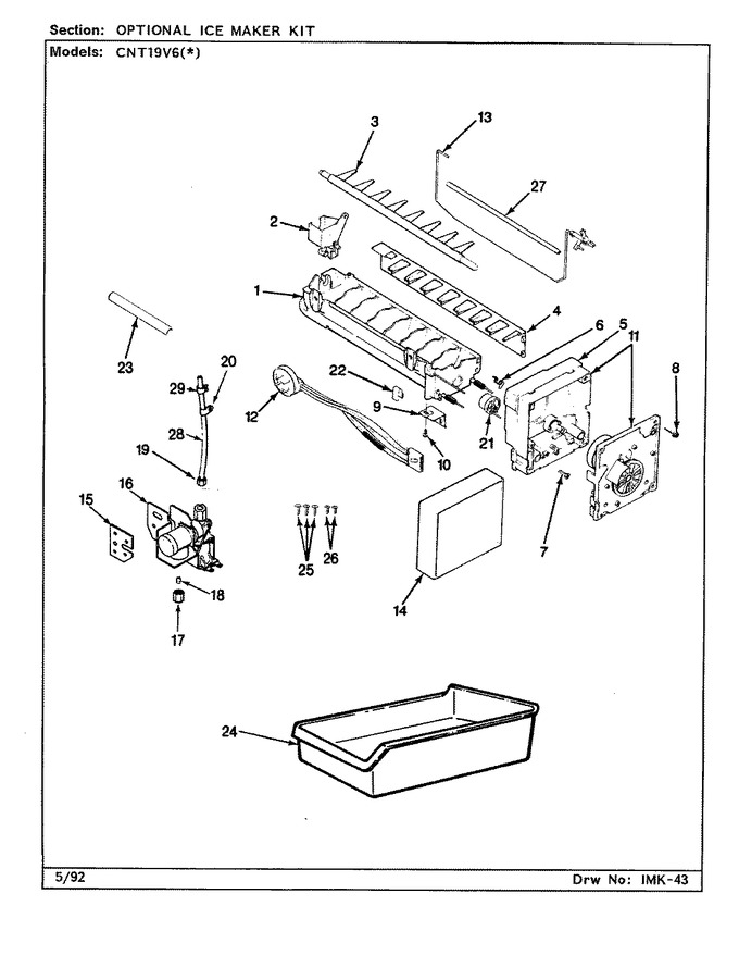 Diagram for CNT19V6 (BOM: CC51A)