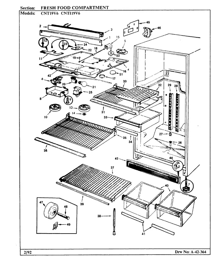 Diagram for CNT19V6A (BOM: BC51C)