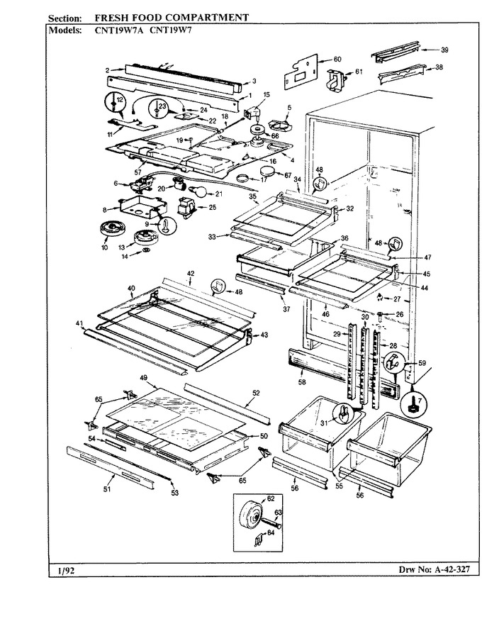 Diagram for CNT19W7A (BOM: BC56B)