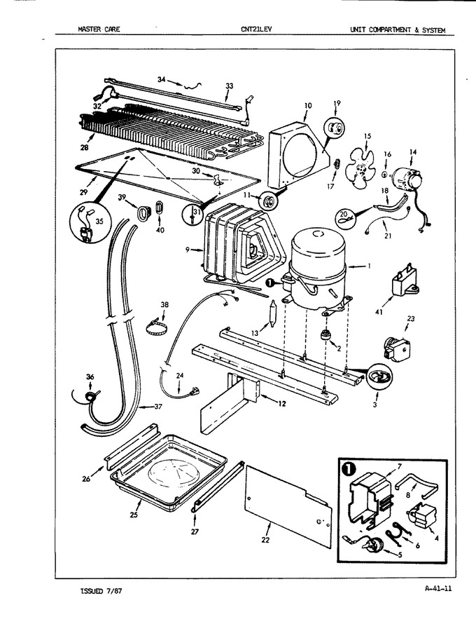 Diagram for CNT21LEVH (BOM: 5A46A)