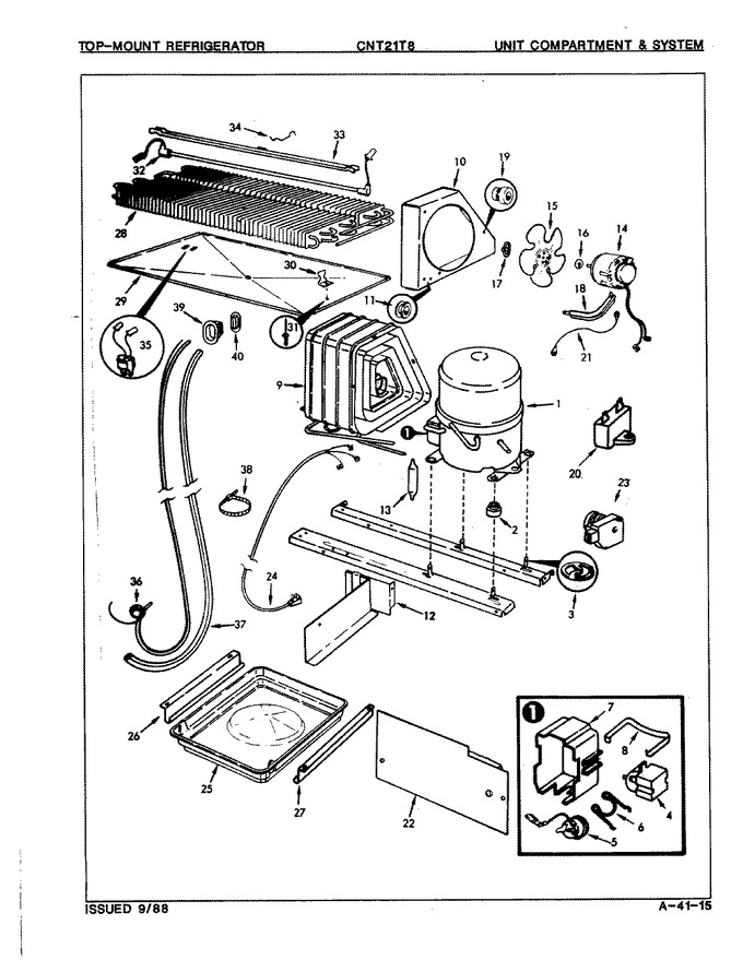 Diagram for CNT21T8A (BOM: 9C52A)