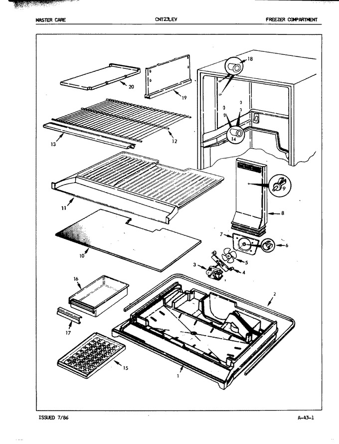 Diagram for CNT23LEVH (BOM: 5E53A)