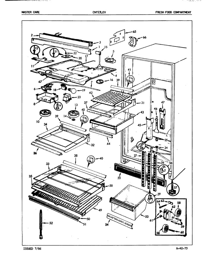 Diagram for CNT23LEVH (BOM: 5E53A)