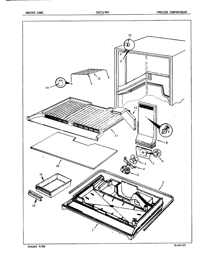 Diagram for CNTI17M5 (BOM: 5D70A)